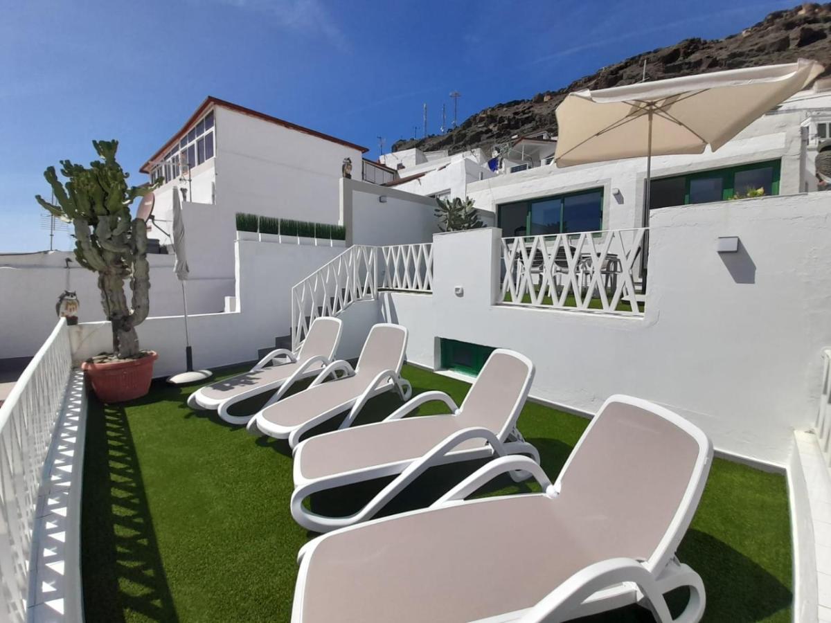 Malibu Mogan Casa Vintage - Amazing Sea/Harbour View Villa Puerto De Mogan Bagian luar foto
