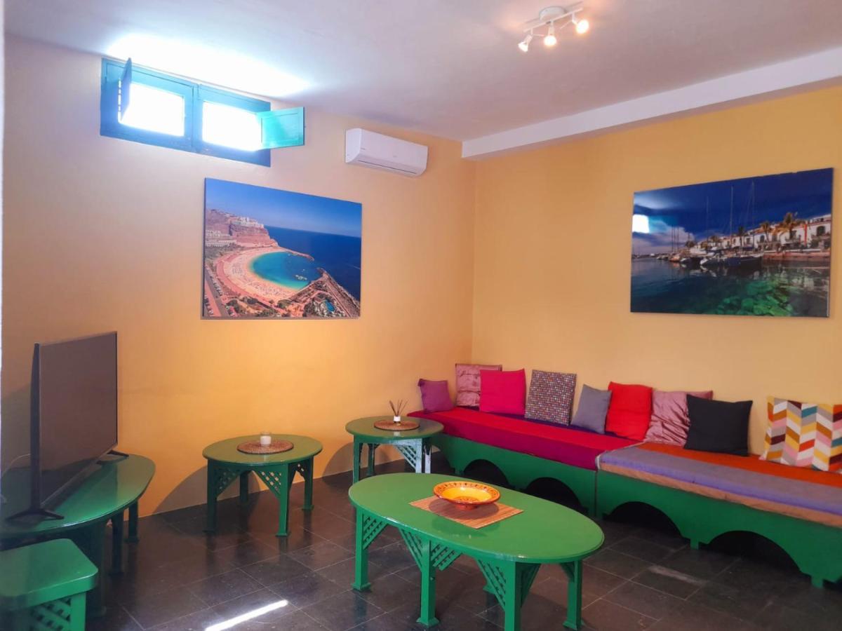 Malibu Mogan Casa Vintage - Amazing Sea/Harbour View Villa Puerto De Mogan Bagian luar foto